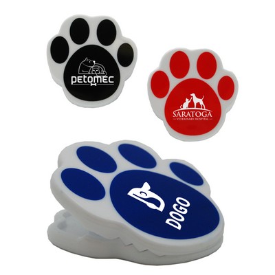 Union Printed - Heavy-Duty Paw Magnet Clip with 1-Color Logo