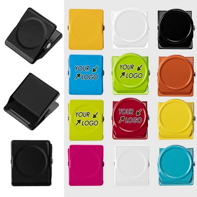 Mini Magnetic Clip - Colorful Metal Clip with Magnetism