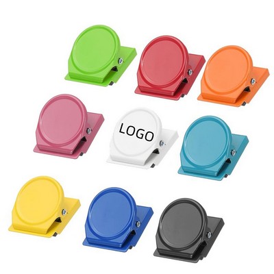 Iron Colorful Round Magnetic Clip