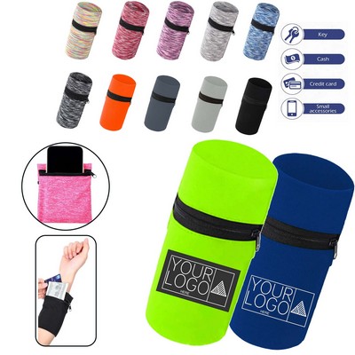 Wrist Wallet Zippered Sports Wrist Wallet