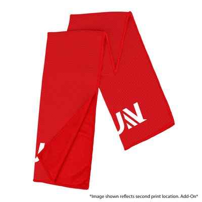 10" x 32" Synthetix® Cooling Towel - 1 Color