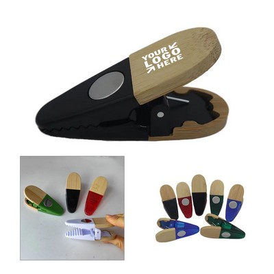 Refrigerator Magnet Memo Clip