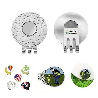 Custom Golf Ball Marker And Hat Clip