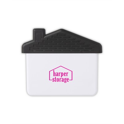 Recycled PS House Shape Magnetic Memo Clip