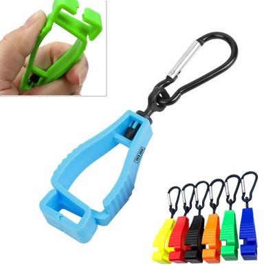 Glove Clip with Carabiner