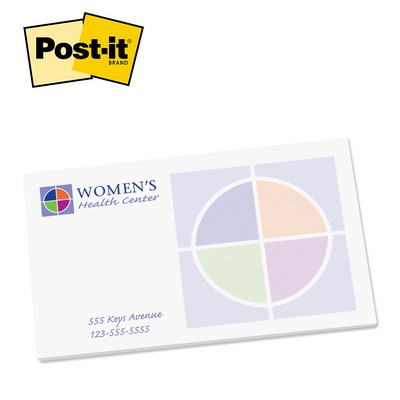 Custom Printed Post-it® Notes (3"x5") 50 Sheets