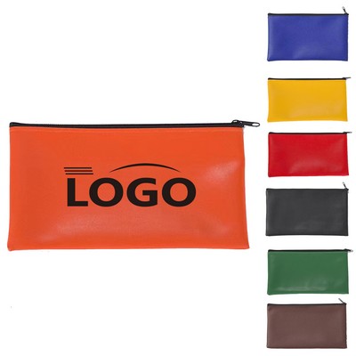 Coin Pouch bank envelopes with zipper