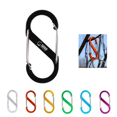 S Shape Dual Carabiner